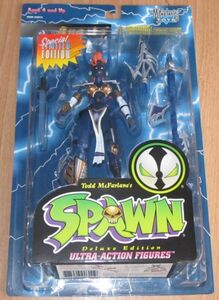 McFarlane toys[SPAWN Angela( Anne jela) голубой Special LIMITED EDITION Spawn mak мех Len игрушки ]