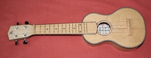 ソプラノウクレレSuke106　国内材ハンドメイド　Soprano Ukulele Suke106