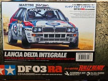 タミヤ DF-03Ra ランチャ デルタ インテグラーレ スリッパークラッチ付属 未使用未組立品 1円スタート TAMIYA_画像1