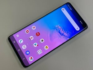 docomo SAMSUNG Galaxy S10 SC-03L プリズムブルー SIMロック解除済 ジャンク