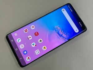 docomo SAMSUNG Galaxy S10 SC-03L プリズムブルー SIMロック解除済 ジャンク