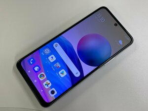 au Xiaomi Redmi Note 10 JE XIG02 クロームシルバー SIMロック解除済 ジャンク