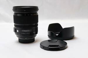 [1 jpy start ]SIGMA 24-105mm F4 DG OS HSM F-FX mount [ there is defect ]