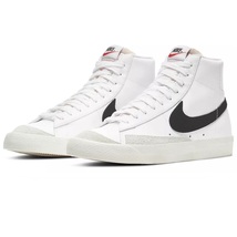 ☆NIKE BLAZER MID '77 VNTG 白/黒 27.5cm ナイキ ブレーザー ミッド 77 ヴィンテージ ブレザー BQ6806-100_画像1