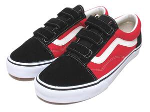 ☆VANS OLD SKOOL EZ DX 赤/黒/白 27.5cm バンズ オールドスクール イージー デラックス V-3 V36EZ+