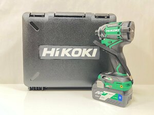 ★【未使用保管品】HiKOKI ハイコーキ 充電式インパクトドライバー WH36DC 36V マルチボルト 充電器 バッテリー2個 ★003566