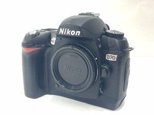 ★ Nikon ニコン D70 デジタル一眼カメラ 撮影機材 充電器 バッテリー付き 通電確認済 現状品 ★003561