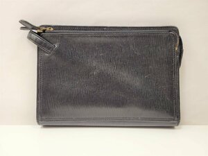 *Burberrys Burberry ручная сумочка клатч кожа черный б/у *002024