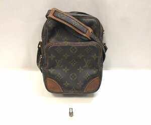 ★ファスナー金具取れ有 LOUIS VUITTON ルイヴィトン モノグラム アマゾン M45236 ショルダーバッグ ブラウン系 現状品★003481