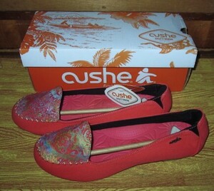 [ unused ]CUSHEksi- lady's flat shoes (25.5) pink series 
