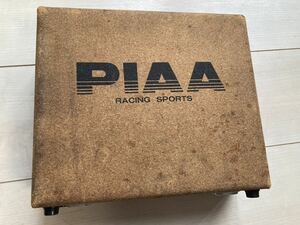 PIAA RACING SPORTS コルク　ボックス　ケース　カセットテープ収納箱　レトロ　80年代　　