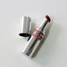 良品 残量9割 イヴサンローラン YVES SAINT LAURENT ラブシャイン リップスティック 122 レッド系 リップ 口紅 コスメ 【2400013868150】_画像2