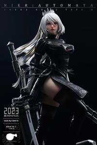 【新品】Puffer Studio 2B 豪華版 1/4 スタチュー ニーアオートマタ Nier Automata EX DX ガレージキット