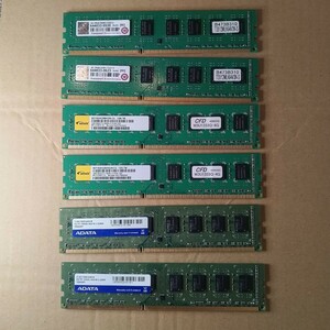 DDR3-1333 PC3-10600 4GB 6枚 デスクトップ用メモリ