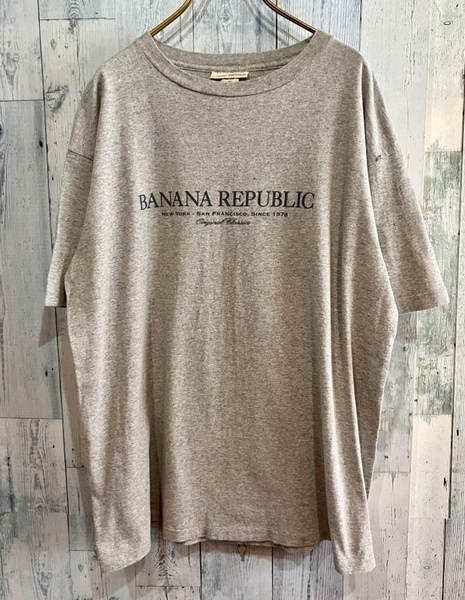 アメリカ製ビンテージBANANA REPUBLIC バナナリパブリック Tシャツ 90s