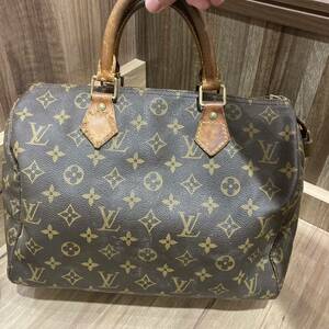 LOUIS VUITTON ルイヴィトン モノグラム スピーディ30 ハンドバッグ ボストンバッグ 旅行鞄 ブランド ファッション おしゃれ 人気 バッグ 