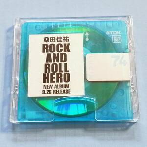 桑田佳祐 C③ プロモーション用 MDカセット ROCK AND ROLL HERO 美品 グッズ サザンオールスターズ