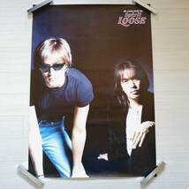 B'z A⑯ オフィシャル・ポスター LIVE-GYM'96 Spirit LOOSE 美品 グッズ 稲葉浩志_画像1