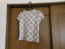 バーバリーブルーレーベル 婦人用Tシャツ サイズM_画像2