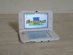 Nintendo nintendo new Nintendo 3DS LL white RED-001 body only addition image equipped 