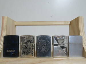 Zippo ジッポ オイル ライター 5点セット まとめ売り 追加画像有り 