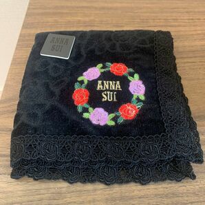 アナスイ　薔薇　タオル　ANNA SUI 新品　未使用　タグ付き　ハンカチ