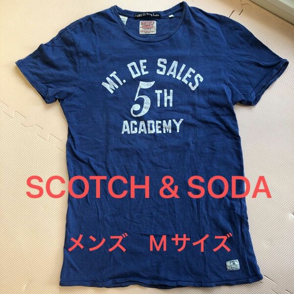 SCOTCH&SODA メンズ　Tシャツ　Mサイズ　スコッチアンドソーダ