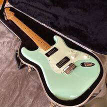 Fender / Noventa Stratocaster Maple Fingerboard Surf Green _画像1