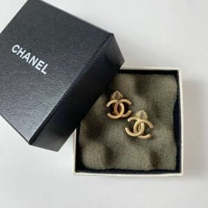 1円 シャネル CHANEL ココマーク イヤリング 箱付き