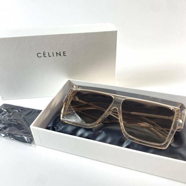 未使用 セリーヌ CELINE レディース サングラス スクエア 箱付き