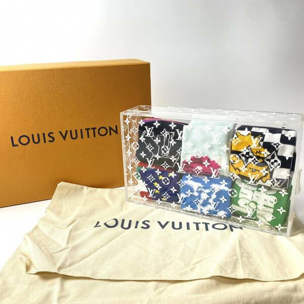 ルイ ヴィトン LOUIS VUITTON ショセット セットアーカイブ 6足 靴下 マルチカラー MP3136 ソックス 6点セット マルチカラー