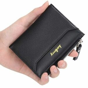 二つ折り財布 メンズ ミニ財布 軽量 手のひらサイズ 大容量 Mi1