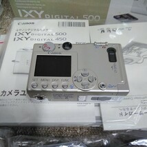 c3728 ジャンク扱い 送料520円 Canon IXY DIGITAL 500 キヤノン コンパクトデジタルカメラ CANON コンデジ　デジカメ　キャノン_画像3