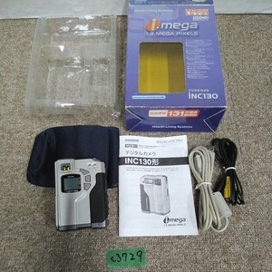 c3729 送料520円 HITACHI i.mega 1.3 MEGA PIXELS INC130 日立カメラ コンパクトデジタルカメラ デジカメ 通電品 