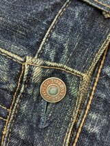 1．LEVI'S 鬼ヒゲ 鬼ハチノス 00s オールド リーバイス 505 デニム パンツ ジーンズ アメカジ ワーク メンズW30L33 インディゴ y508_画像7