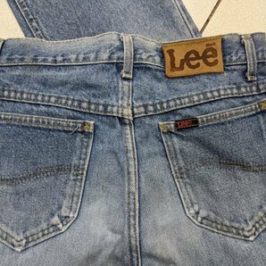 20．80s90s USA製 Lee ヴィンテージ デニム パンツ ジーンズ アメカジ ワーク オールド リー メンズ30x34 インディゴy503の画像3