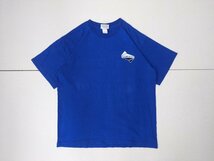 12．VOLCOM 90s ヴィンテージ デカロゴ プリント 半袖 Tシャツ ボルコム ストリート Y2K メンズM 青x601_画像2