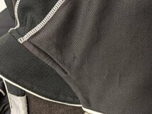 18．MIZUNO 速乾素材 2点 セット MCライン OKAYAAMA Vネック Tシャツ ハーフジップ シャツ スポーツウェア ミズノ メンズL,O 黒金白x603_画像10