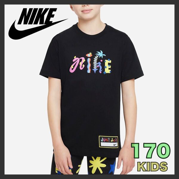 NIKE KIDS Tシャツ ブラック XL 170