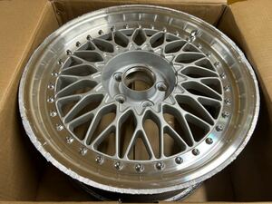 当時物 BBS 5H メッシュ RS503 1本　18インチ　8J +35 114.3 スーパーRS 深リム 旧車 