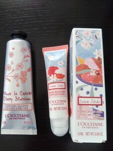 L'OCCITANE ロクシタン チェリーブロッサム ハンドクリーム チェリーライチジェリーフレグランス