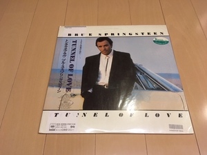 帯付き レンタルレコード TUNNEL OF LOVE [LP] BRUCE SPRINGSTEEN ブルース・スプリングスティーン