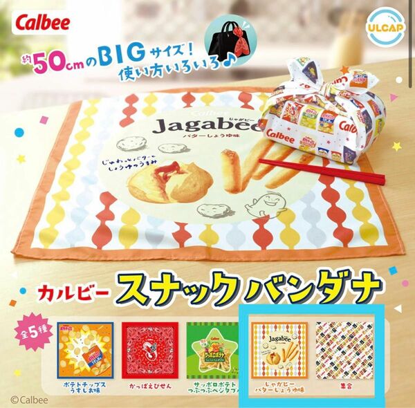 カルビー スナックバンダナ 集合 (じゃがりこ ピザポテト ポテトチップス他) じゃがビー セット / ポップアップショップ