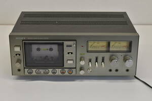 SS SONY TC-K7 cassette deck [ electrification has confirmed ][ cassette deck ][ audio equipment ][ black ][ Sony ][SONY]