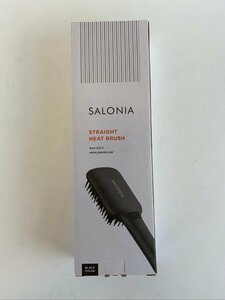 SALONI STRAIGHT HEAT BRUSH SL-012BK サロニア 海外対応 ストレートヒートブラシ ☆ちょこオク☆80