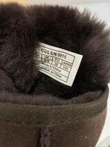 あったかい 可愛い UGG australia ムートンブーツ　ダークブラウン ロング ブーツ 24cm アグ オーストラリア ☆ちょこオク☆100_画像7