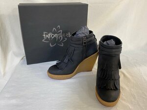 TATOOSH PASSIFLORE サイズ37 レディース ブーツ ブラック 大人可愛い 靴 ☆ちょこオク☆靴80