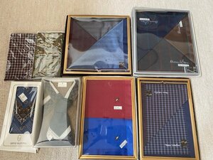  gentleman brand handkerchie set sale PIERRE BALMAIN GINNI VALENTINO DESSINS CLAY Gainer Mr JUNKO other *... ok *80