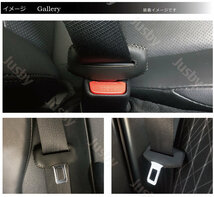 (黒ステッチ) トヨタ RAV4 (50系) 本皮 シートベルトカバー レザーカバー 新型 ドレスアップ 異音防止 傷防止 パーツ カスタム アクセサリ_画像5