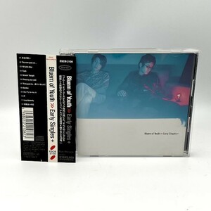 ブルーム・オブ・ユース / Early Singles + 帯付き ベスト盤 Bluem of Youth「線路沿いの恋」「声」【良品/CD】 #663